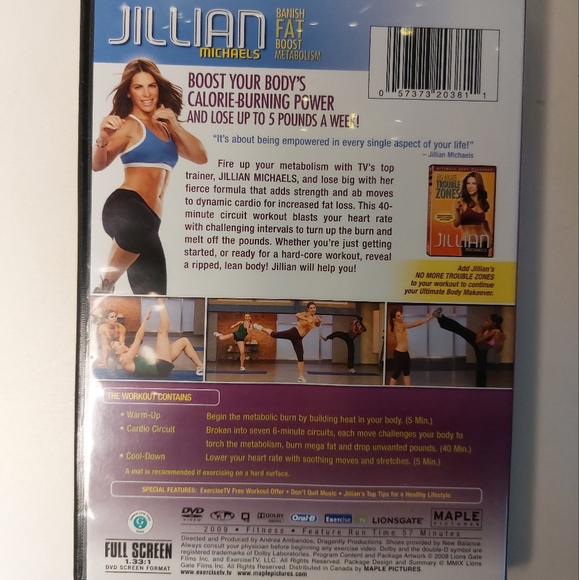 4 Jillian Michael's workout CDs - Picture 9 of 13